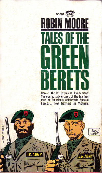 Cover for Tales of the Green Berets (New American Library, 1966 series) 