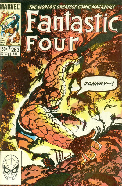 Cover for Fantastic Four (Marvel, 1961 series) #263 [Direct]