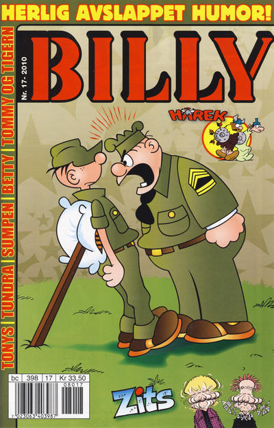 Cover for Billy (Hjemmet / Egmont, 1998 series) #17/2010
