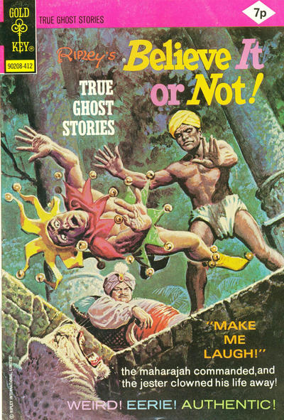 Cover for Ripley's Believe It or Not! (Western, 1965 series) #51 [British]