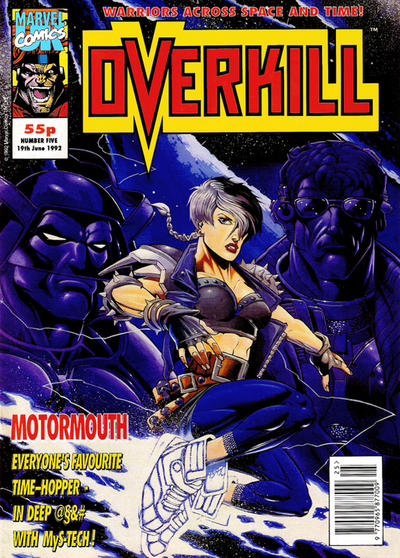 Cover for Overkill (Marvel UK, 1992 series) #5