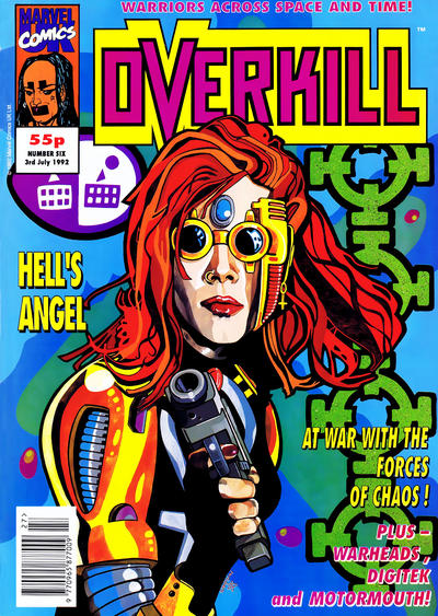 Cover for Overkill (Marvel UK, 1992 series) #6