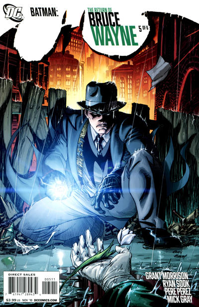 Cover for Batman: The Return of Bruce Wayne (DC, 2010 series) #5