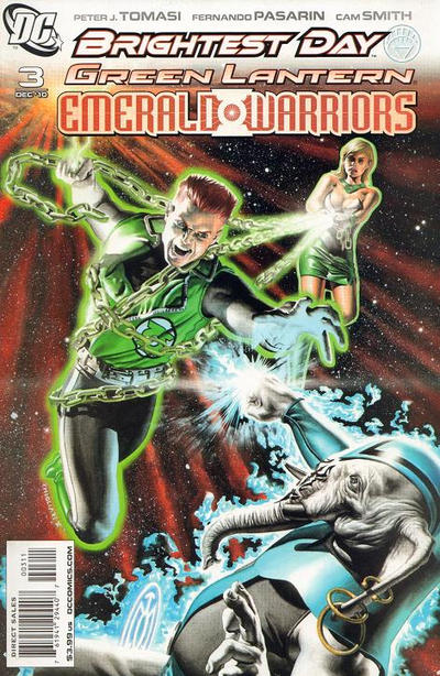 Cover for Green Lantern: Emerald Warriors (DC, 2010 series) #3