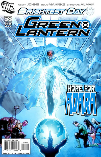 Cover for Green Lantern (DC, 2005 series) #58 [Doug Mahnke / Christian Alamy Cover]
