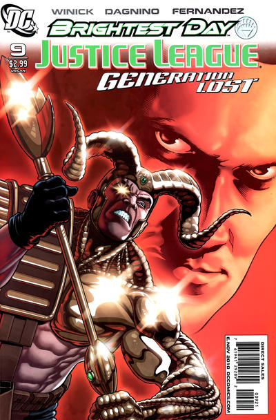 Cover for Justice League: Generation Lost (DC, 2010 series) #9 [Kevin Maguire Cover]