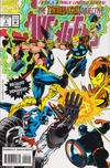Cover for Avengers: The Terminatrix Objective (Marvel, 1993 series) #2 [Direct Edition]
