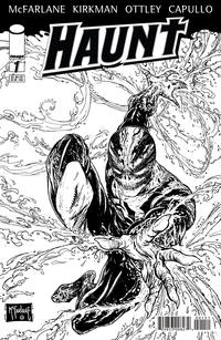 Cover Thumbnail for Haunt (Image, 2009 series) #1 [Sketch Cover by Todd McFarlane]