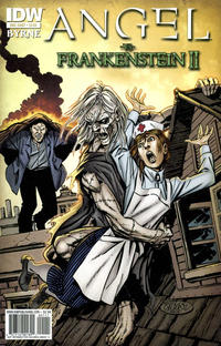 Cover Thumbnail for Angel vs. Frankenstein II (IDW, 2010 series) [John Byrne Cover]