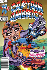 Cover for Captain America (Marvel, 1968 series) #413 [Newsstand]