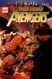 Cover Thumbnail for New Avengers (Marvel, 2010 series) #2 [2nd Printing Variant]