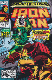 Cover for Iron Man (Marvel, 1968 series) #279 [Direct]