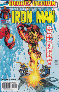 Cover Thumbnail for Iron Man (Marvel, 1998 series) #2 [Direct Edition]