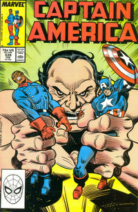 Cover for Captain America (Marvel, 1968 series) #338 [Direct]