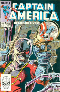 Cover for Captain America (Marvel, 1968 series) #286 [Direct]
