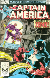 Cover Thumbnail for Captain America (Marvel, 1968 series) #277 [Direct]