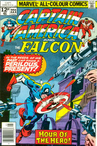 Cover for Captain America (Marvel, 1968 series) #221 [British]