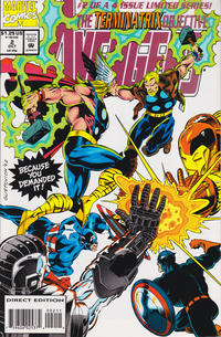 Cover Thumbnail for Avengers: The Terminatrix Objective (Marvel, 1993 series) #2 [Direct Edition]
