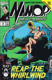 Cover for Namor, the Sub-Mariner (Marvel, 1990 series) #13 [Direct]