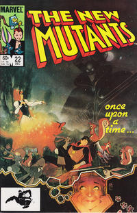 Cover Thumbnail for The New Mutants (Marvel, 1983 series) #22 [Direct]