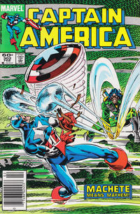 Cover for Captain America (Marvel, 1968 series) #302 [Newsstand]