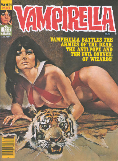 Cover for Vampirella (Warren, 1969 series) #98