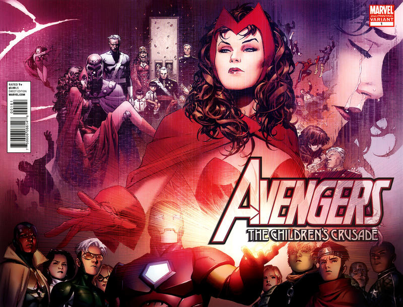 Cover for Avengers: The Children's Crusade (Marvel, 2010 series) #1 [Second Printing]