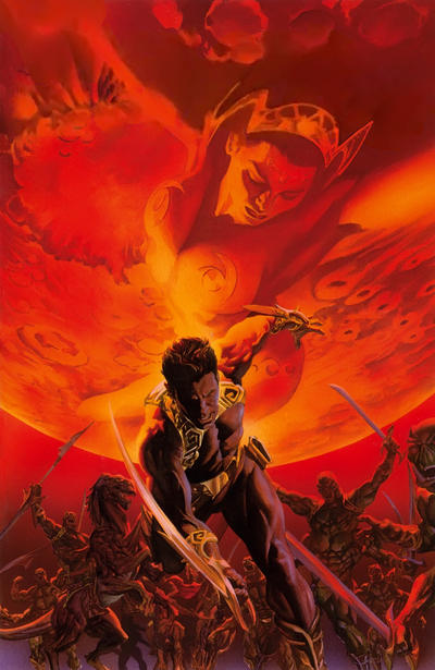 Cover for Warlord of Mars (Dynamite Entertainment, 2010 series) #1 ["Virgin Art" Retailer Incentive Cover Alex Ross]