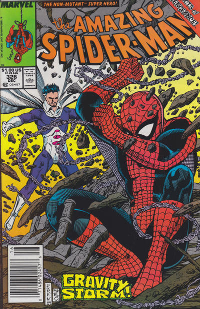 Cover for The Amazing Spider-Man (Marvel, 1963 series) #326 [Newsstand]