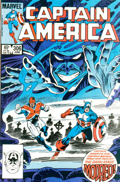Cover for Captain America (Marvel, 1968 series) #306 [Direct]