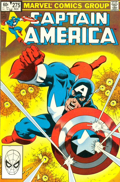 Cover for Captain America (Marvel, 1968 series) #275 [Direct]