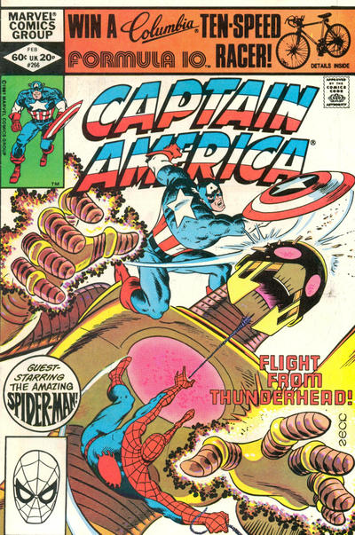 Cover for Captain America (Marvel, 1968 series) #266 [Direct]
