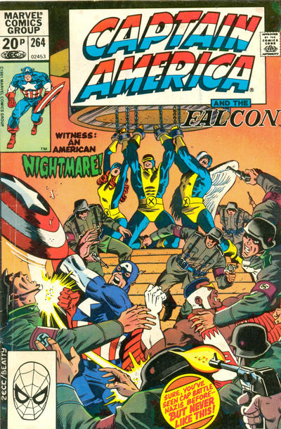 Cover for Captain America (Marvel, 1968 series) #264 [British]