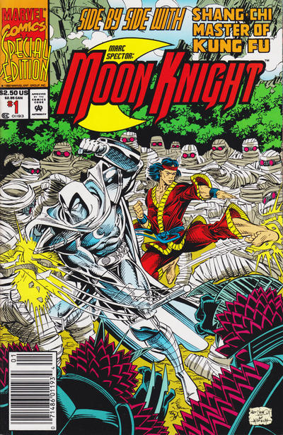 Cover for Moon Knight Special (Marvel, 1992 series) #1 [Newsstand]