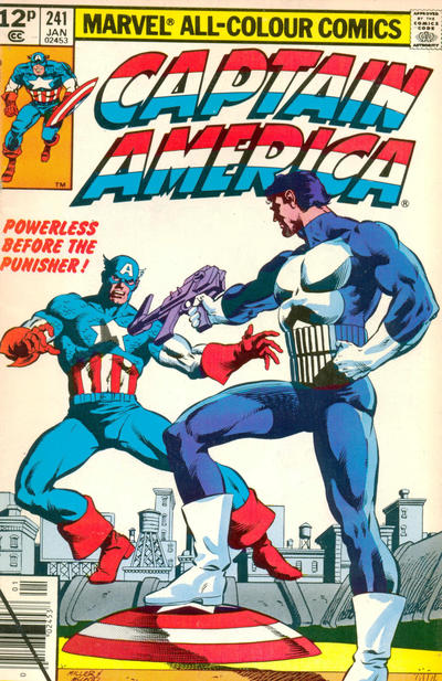 Cover for Captain America (Marvel, 1968 series) #241 [British]