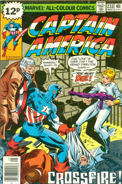 Cover for Captain America (Marvel, 1968 series) #233 [British]