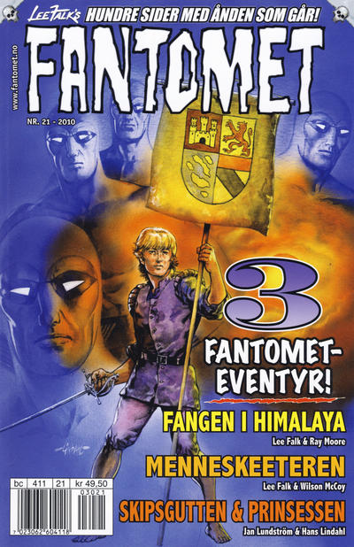 Cover for Fantomet (Hjemmet / Egmont, 1998 series) #21/2010