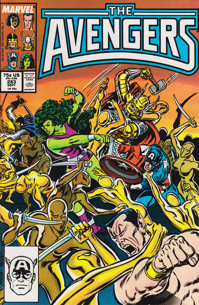 Cover for The Avengers (Marvel, 1963 series) #283 [Direct]