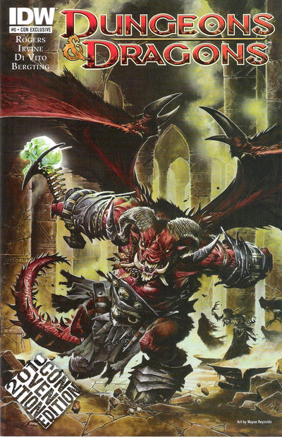 Cover for Dungeons & Dragons (IDW, 2010 series) #0 [2010 Convention Edition]