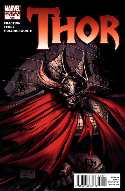 Cover for Thor (Marvel, 2007 series) #616 [Vampire Variant Edition]