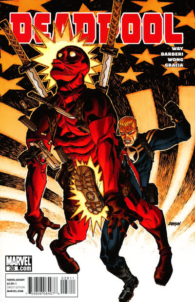 Cover for Deadpool (Marvel, 2008 series) #28