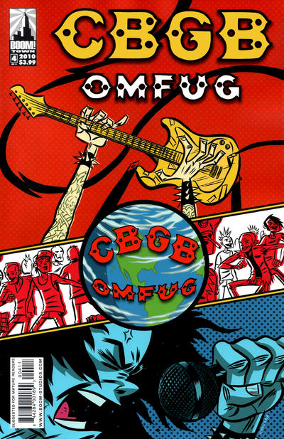 Cover for CBGB (Boom! Studios, 2010 series) #4