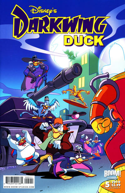 Cover for Darkwing Duck (Boom! Studios, 2010 series) #5 [Cover A]