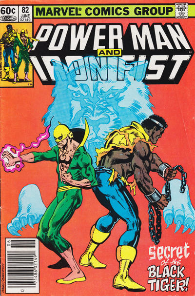 Cover for Power Man and Iron Fist (Marvel, 1981 series) #82 [Newsstand]
