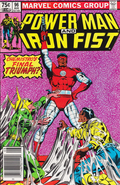 Cover for Power Man and Iron Fist (Marvel, 1981 series) #96 [Canadian]