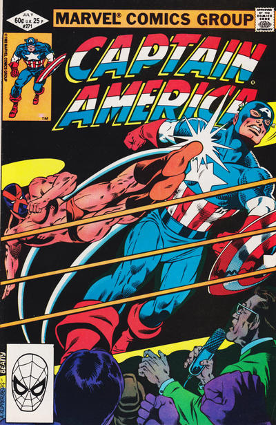 Cover for Captain America (Marvel, 1968 series) #271 [Direct]