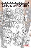 Cover for Anna Mercury (Avatar Press, 2008 series) #1 [Design Sketch]