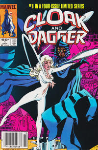 Cover Thumbnail for Cloak and Dagger (Marvel, 1983 series) #1 [Newsstand]