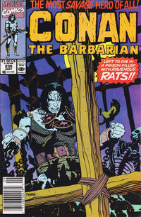 Cover for Conan the Barbarian (Marvel, 1970 series) #236 [Newsstand]
