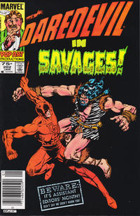 Cover for Daredevil (Marvel, 1964 series) #202 [Canadian]